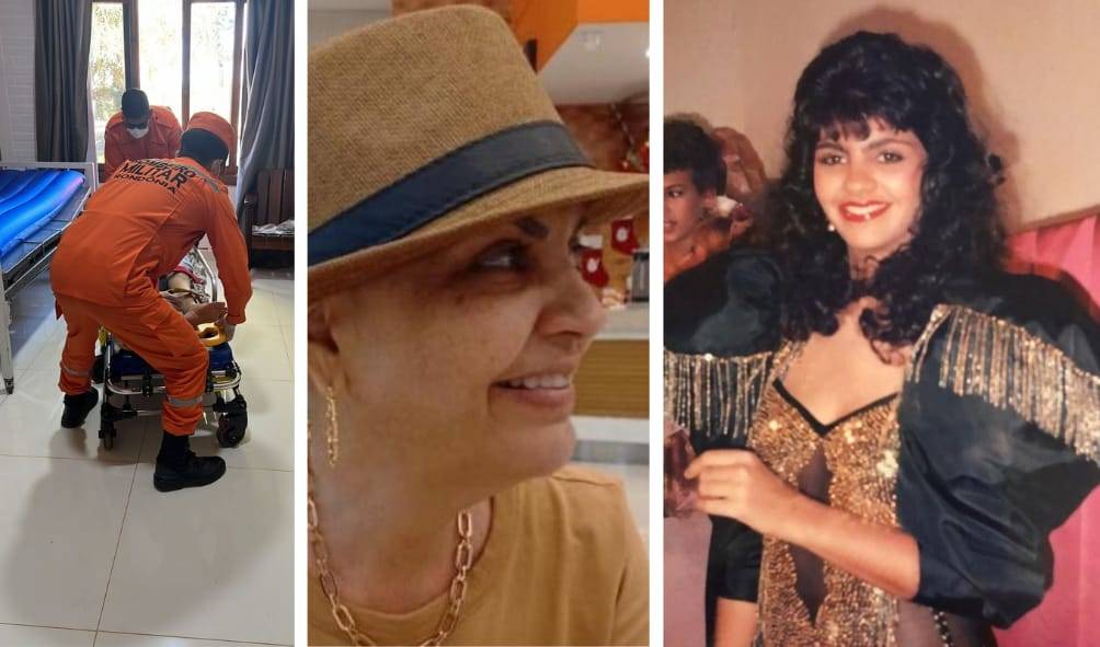 Após quase 05 anos lutando contra câncer de mama, ex Miss Vilhena passa mal em casa e morre aos 51 anos no Hospital Regional