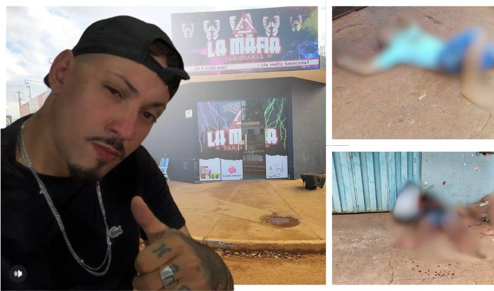 Um dos baleados em tabacaria não resiste e morre no local; sobrevivente foi levado em estado grave para hospital