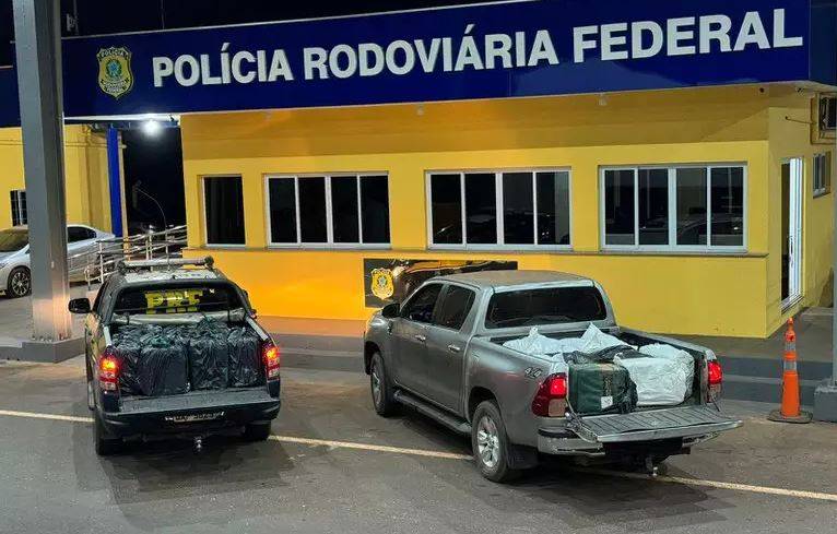 Preso pela PRF com 1,3 tonelada de drogas em rodovia de MS, caminhoneiro revela ter recebido cargas em Ji-Paraná e Vilhena