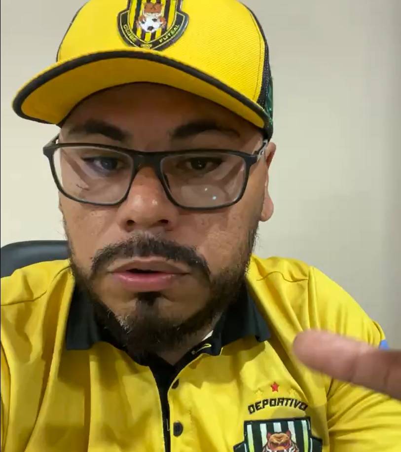 Em vídeo, presidente e técnico do Deportivo Futsal faz desabafo por críticas após eliminação da Copa do Brasil de Futsal