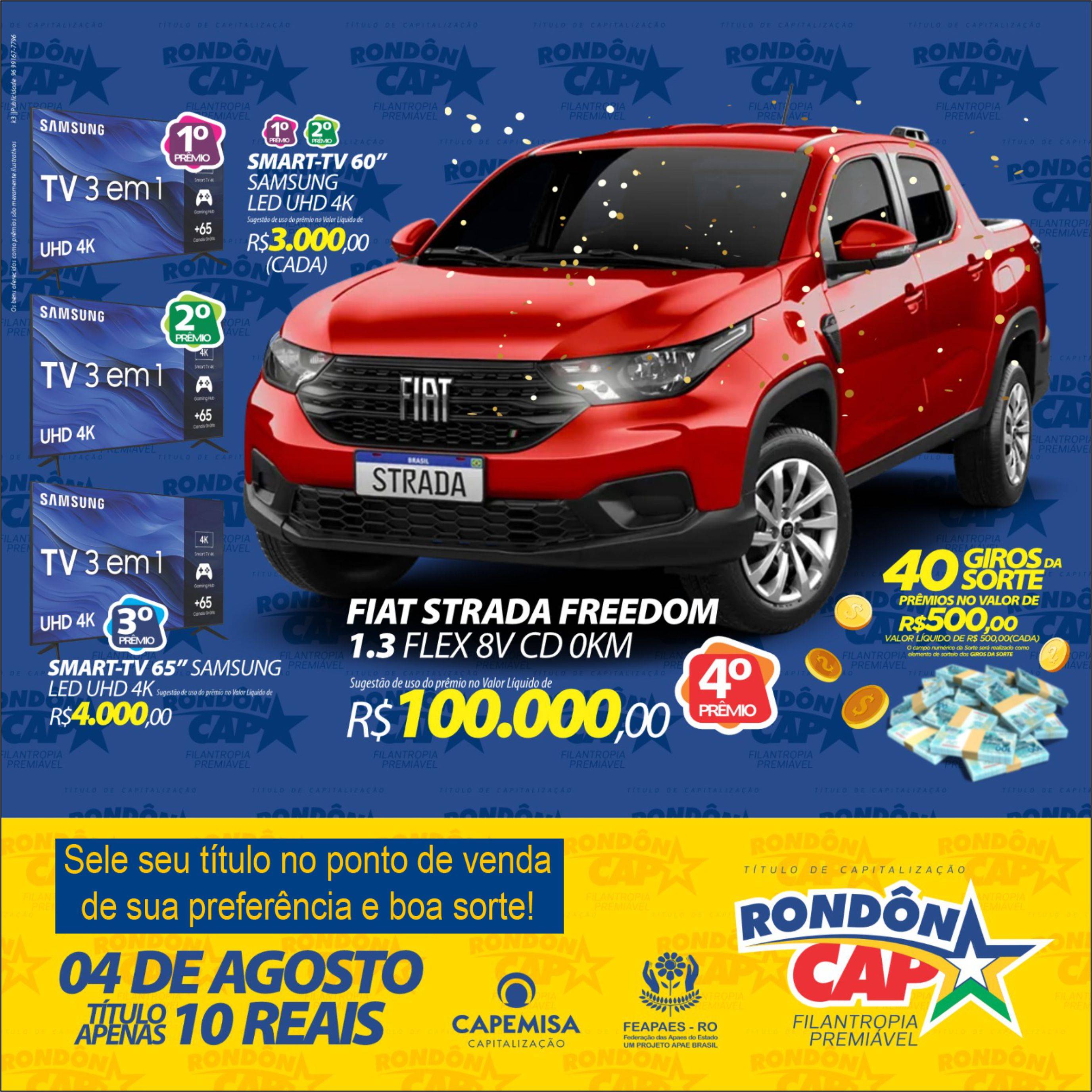 ASSISTA VÍDEO DO SORTEIO: mais uma vilhenense fatura carro zero quilômetro no Rondoncap; veículo é avaliado em R$ 80 mil