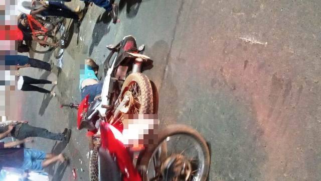 VEJA VÍDEOS: outro acidente envolvendo moto e picape em avenida de Vilhena é registrado por câmeras de monitoramento