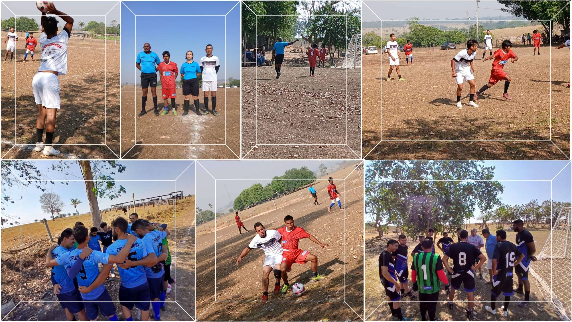 Com Pires e Km 13 classificados, três equipes brigam por duas vagas no Grupo A do Campeonato Rural de Futebol Society