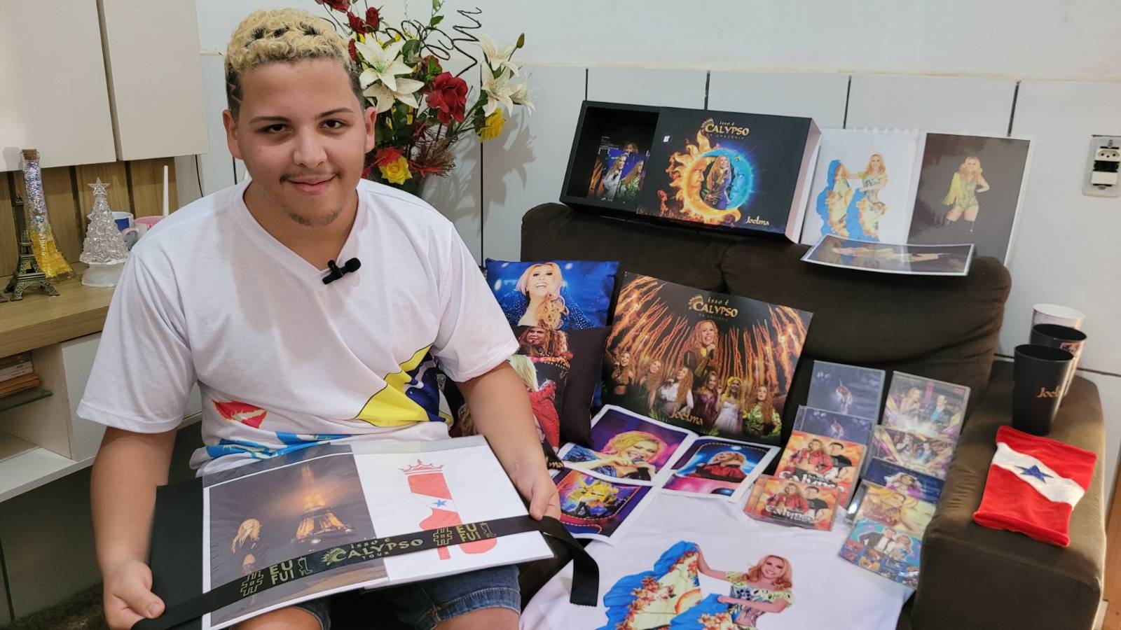 VÍDEO: família e amigos de jovem vilhenense se mobilizam para que ele realize o sonho de conhecer pessoalmente a cantora Joelma