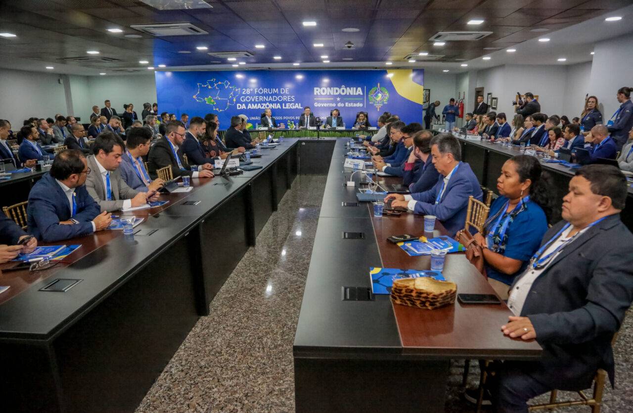 Começa a 28ª edição do Fórum de Governadores da Amazônia Legal, em Rondônia