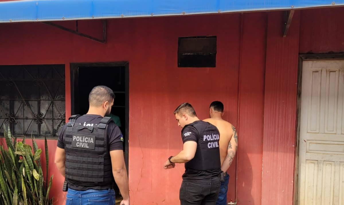 Polícia Civil prende homem que agrediu violentamente a esposa, em Vilhena; vítima chegou a desmaiar e passará por cirurgia