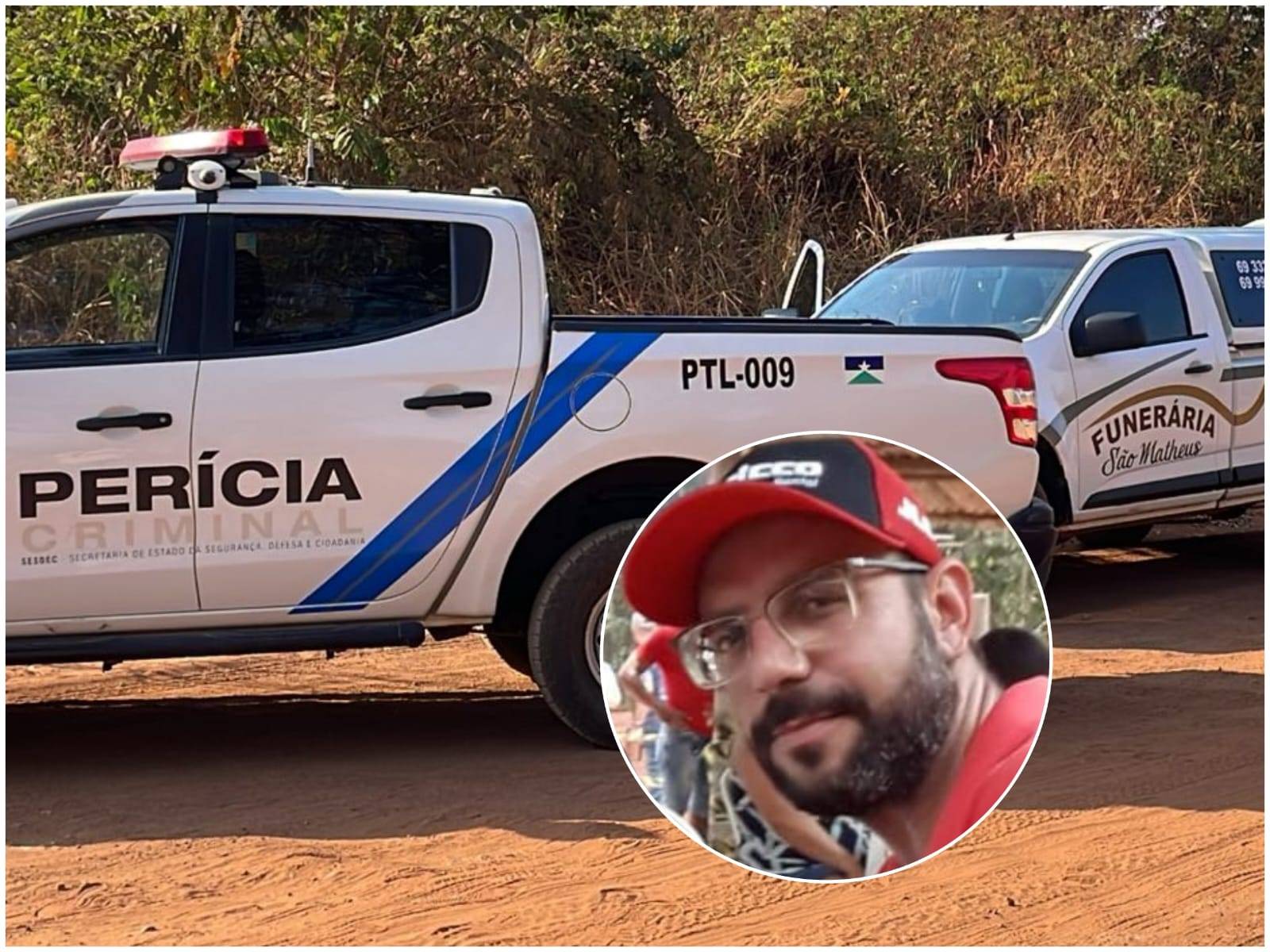 Identificado o homem de 36 anos cujo corpo com perfuração de bala foi encontrado neste domingo próximo à área urbana de Vilhena
