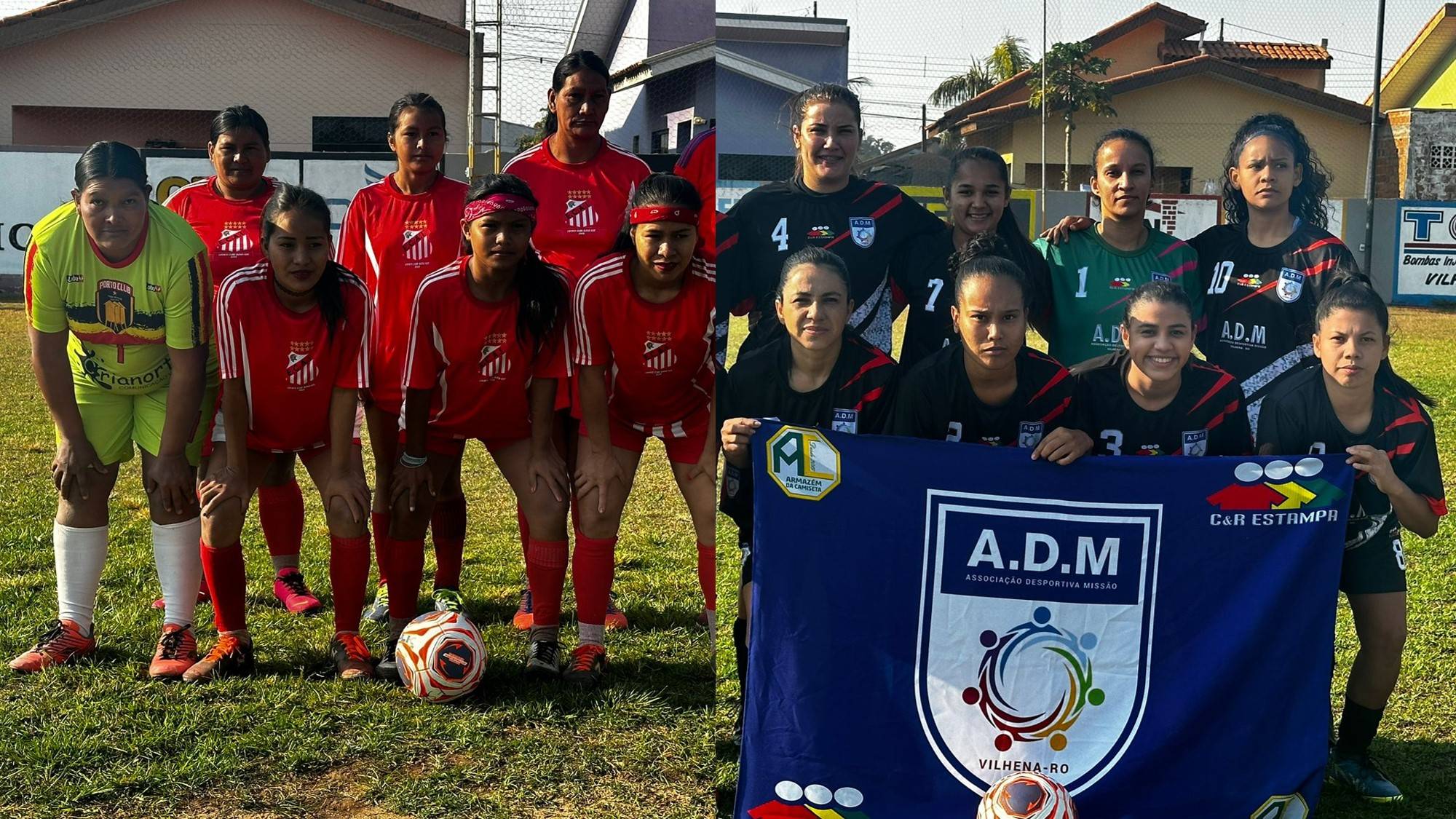 Quatro jogos e muitos gols marcaram a rodada de abertura da Copa Embratel de Futebol Society Feminino