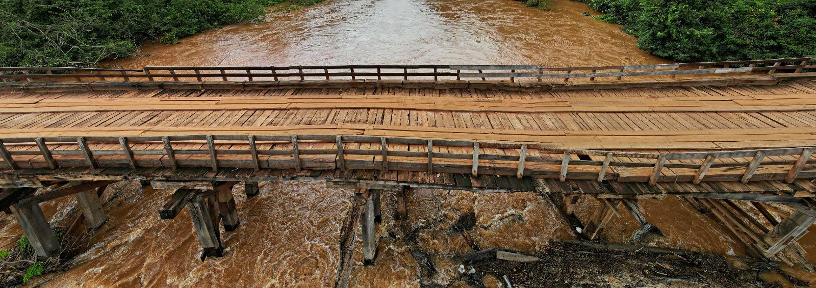 Deputado Luizinho Goebel solicita construção de ponte de concreto e aço sobre o rio Pimenta na RO 496