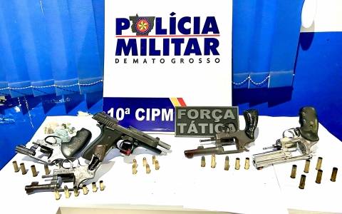 Em cidade de MT, cinco faccionados do Comando Vermelho, incluindo adolescente de 16 anos, morrem em confronto com a polícia