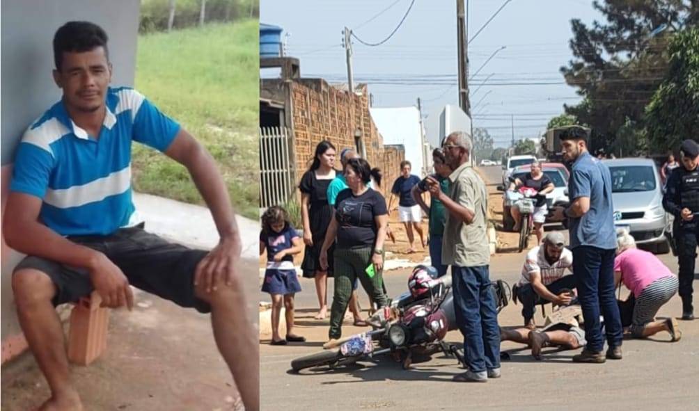 VÍDEO: após 10 dias, homem de 38 anos que sofreu acidente de moto em Vilhena tem morte encefálica confirmada por hospital