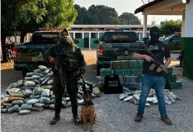 Caminhoneiro que saiu de Vilhena transportando mais de 700 kg de drogas em câmara fria em preso em rodovia de MT
