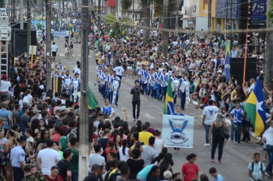 Por causa da má qualidade do ar, prefeitura volta atrás e cancela desfile cívico de 7 de setembro, em Vilhena