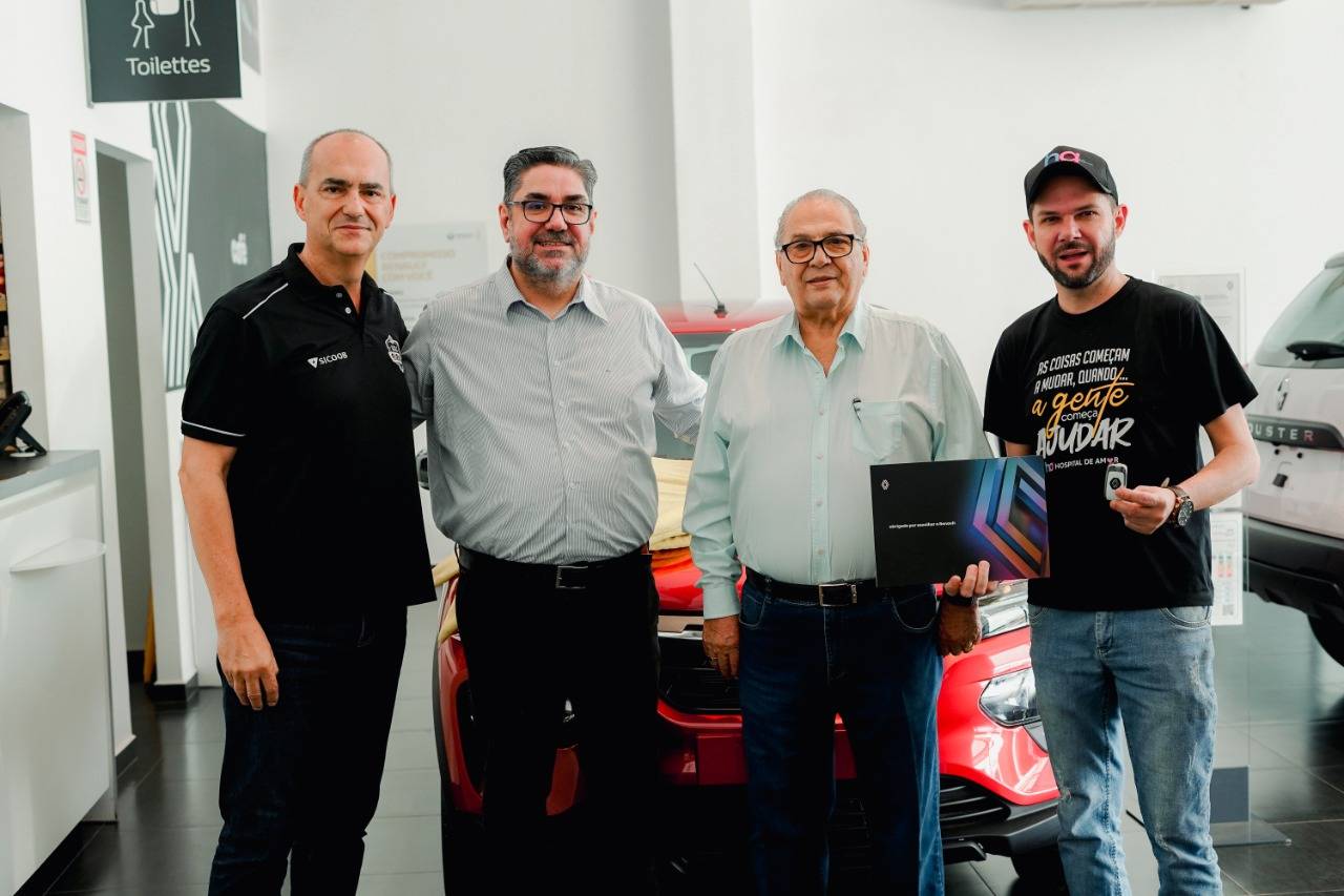 Sicoob Credisul doa carro para Hospital de Amor da Amazônia