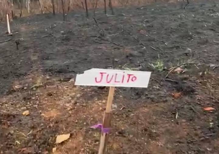 VÍDEO: após incêndio suspeito, pessoas trazidas de Corumbiara estariam preparando invasão de condomínio embargado, em Vilhena