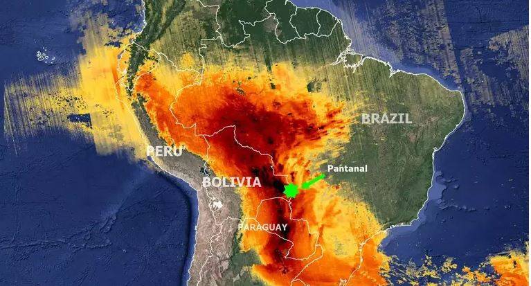 Dados de satélite europeu revelam que Rondônia está registrando níveis altíssimos de gás invisível e sem cheiro que pode matar