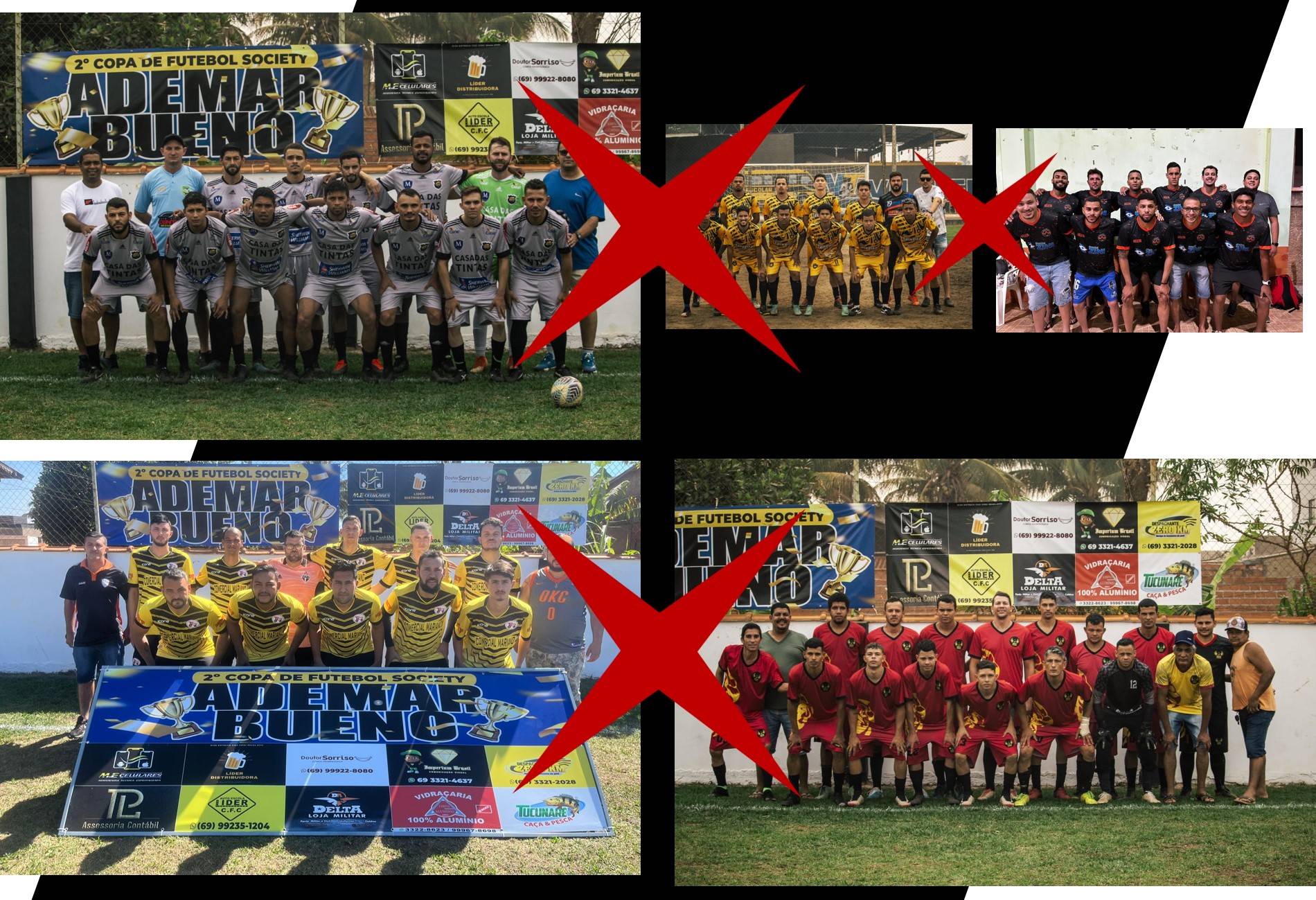 Definidos quase todos os semifinalistas das quatro categorias da Copa Ademar Bueno de Futebol Society