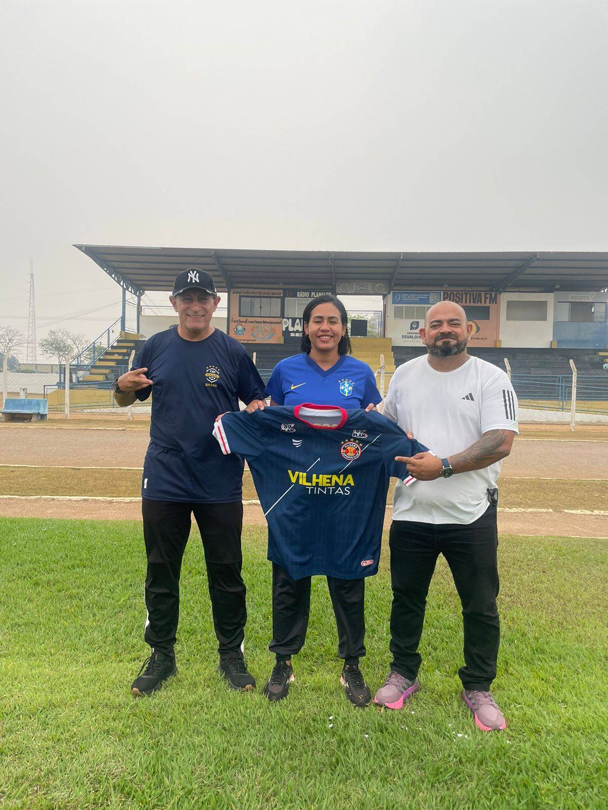 Viviane Andrade e Heroney Lima assumem Futebol Feminino do VEC; clube disputará pela primeira vez o Campeonato Rondoniense da categoria