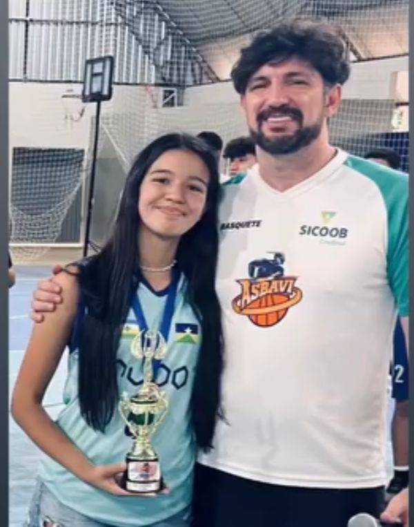 Jogadora de basquetebol de Vilhena vai disputar o Campeonato Brasileiro Interclubes Sub-15 por equipe de Brasília