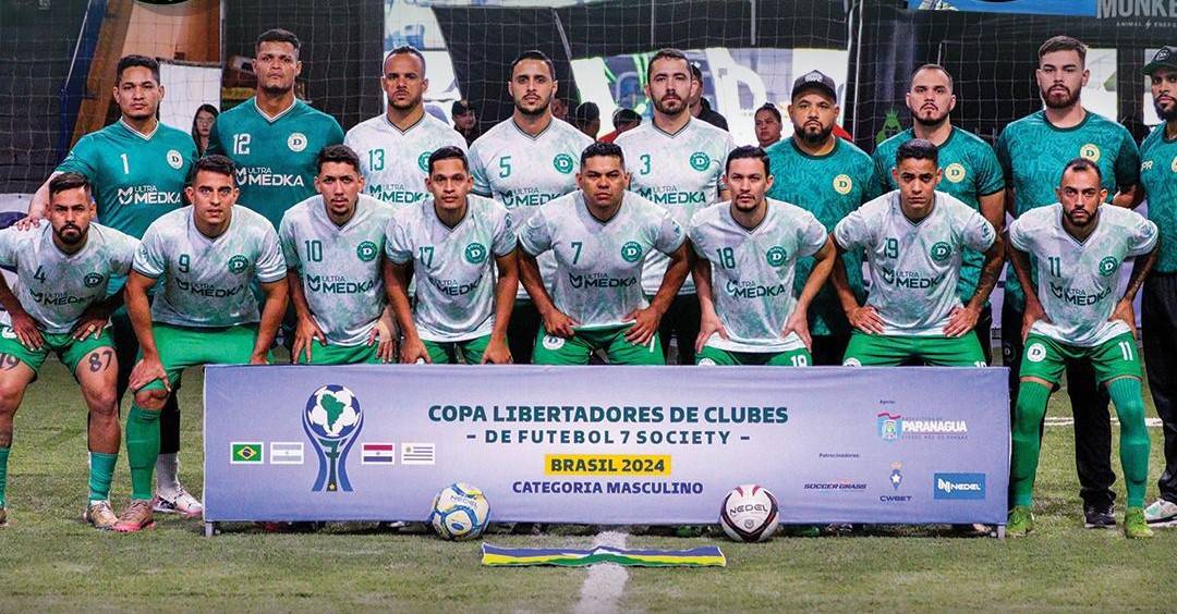 Clube de Rondônia é vice-campeão da Copa Libertadores de Clubes de Futebol 7 Society 2024