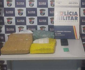 Com mandado de prisão expedido pela justiça de Colorado do Oeste, homem “cai” em MT trazendo maconha para cidade vizinha