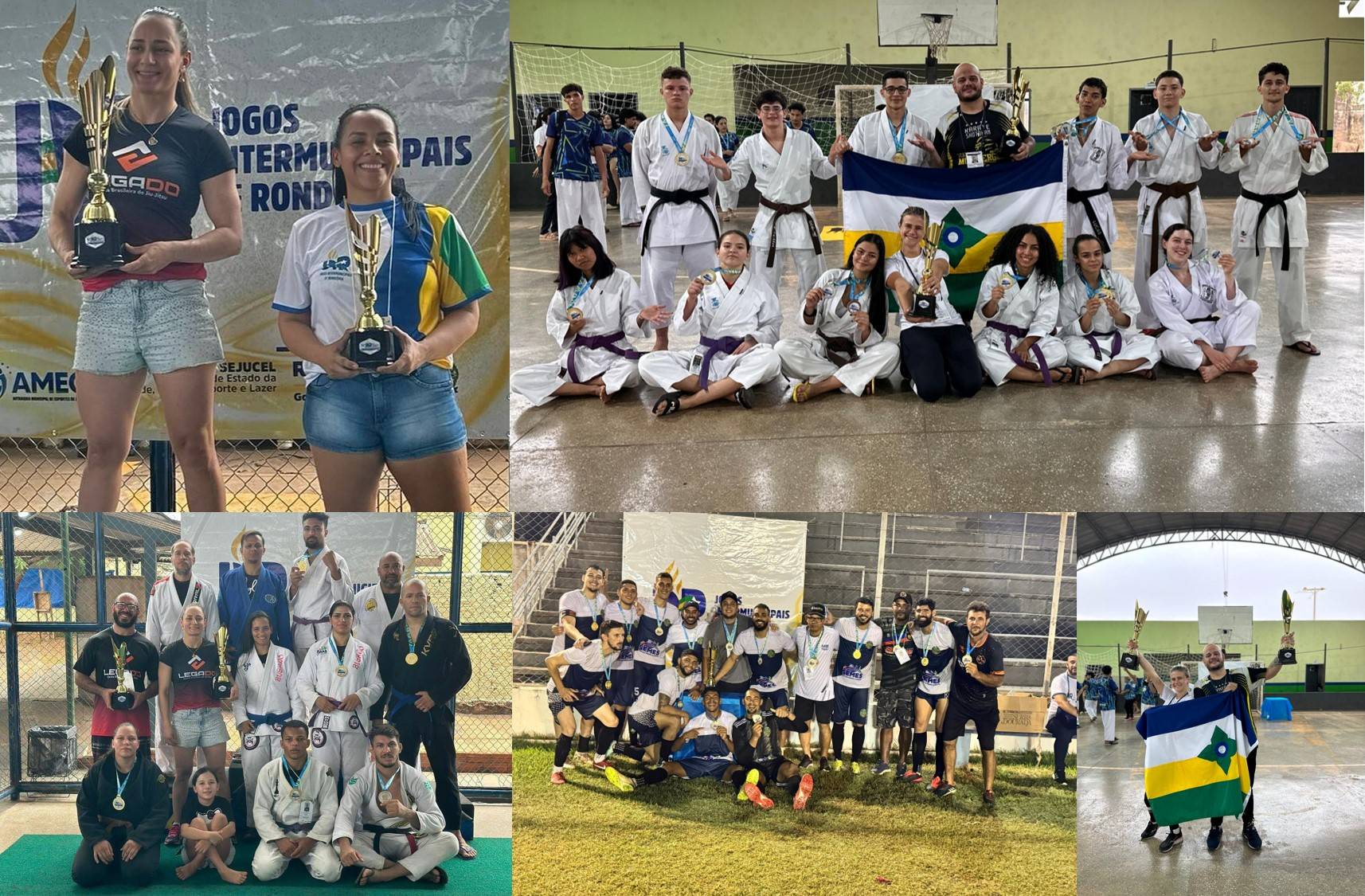 Vilhena conquista o terceiro lugar na classificação geral dos Jogos Intermunicipais de Rondônia, em Cacoal