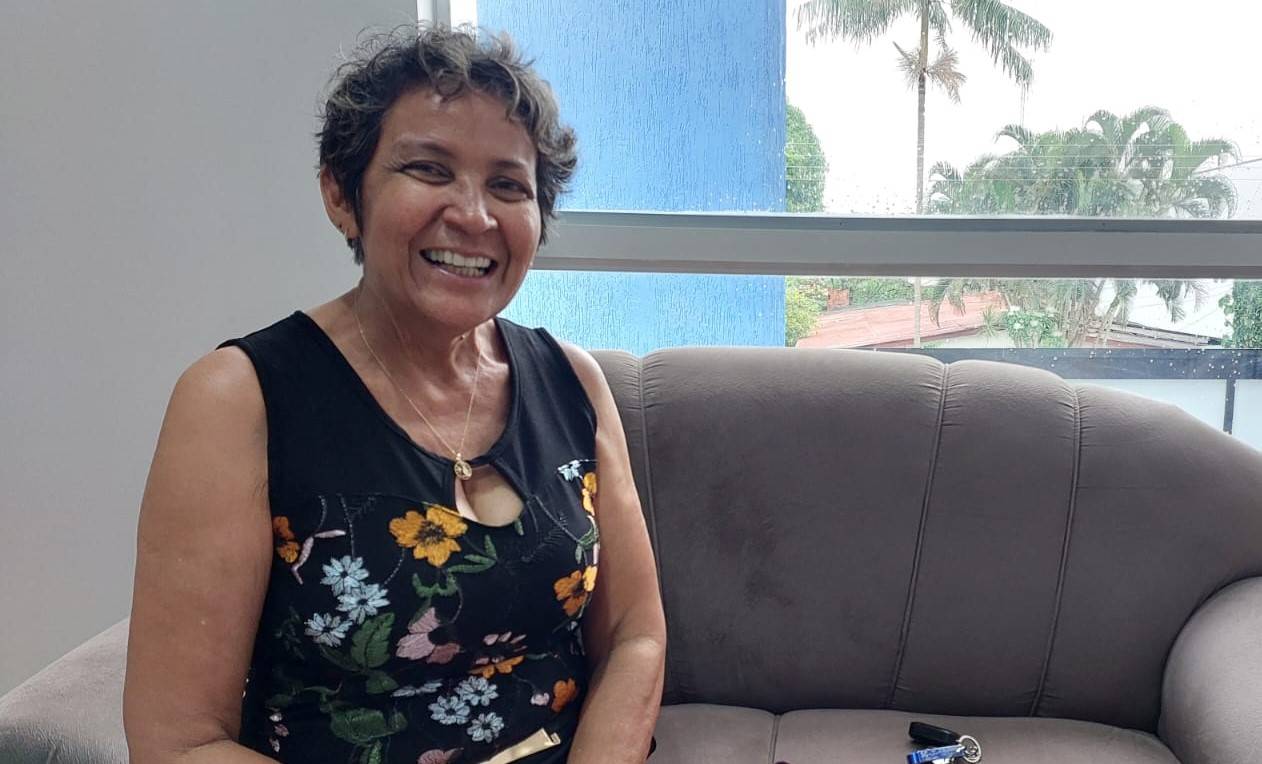Em tratamento contra câncer, professora vilhenense se prepara para peregrinação de 40 km em agradecimento a Nossa Senhora Aparecida