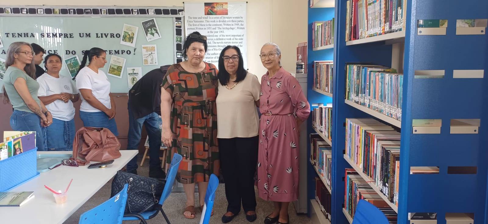 Sala de Leitura que homenageia professora pioneira que dedicou a vida à Educação em Vilhena é inaugurada em “escola de adultos”