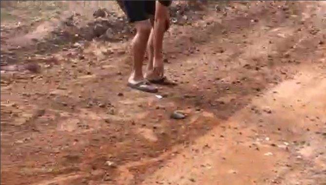 VÍDEO: voltando de chácara em Vilhena, rapaz de 26 anos sofre queda de moto e está internado em estado grave na UTI do Hospital Regional