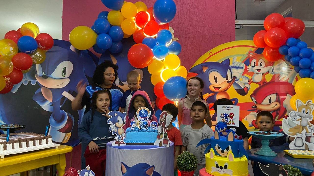 Pequeno vilhenense que luta contra câncer em São Paulo comemorou aniversário de 4 anos e mais uma vitória contra a doença