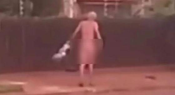 Andando pelas ruas completamente pelado, homem desafia a polícia em Corumbiara, leva tiros nas nádegas e acaba preso