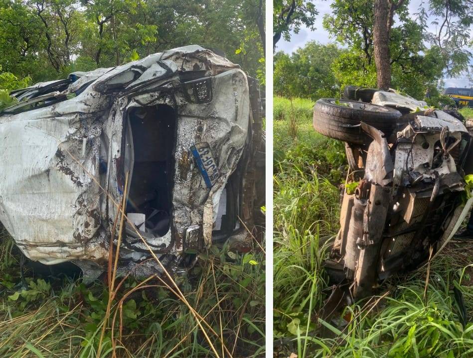 VEJA LAUDO DA PRF: veículo da Câmara de Vereadores de Vilhena sofre perda total após aquaplanagem em rodovia de MT