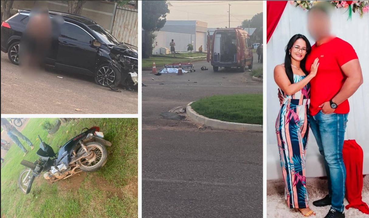 Servidora municipal que morreu após ter motoneta atingida por carro era nascida na cidade de Cerejeiras e iria fazer um ano de casada