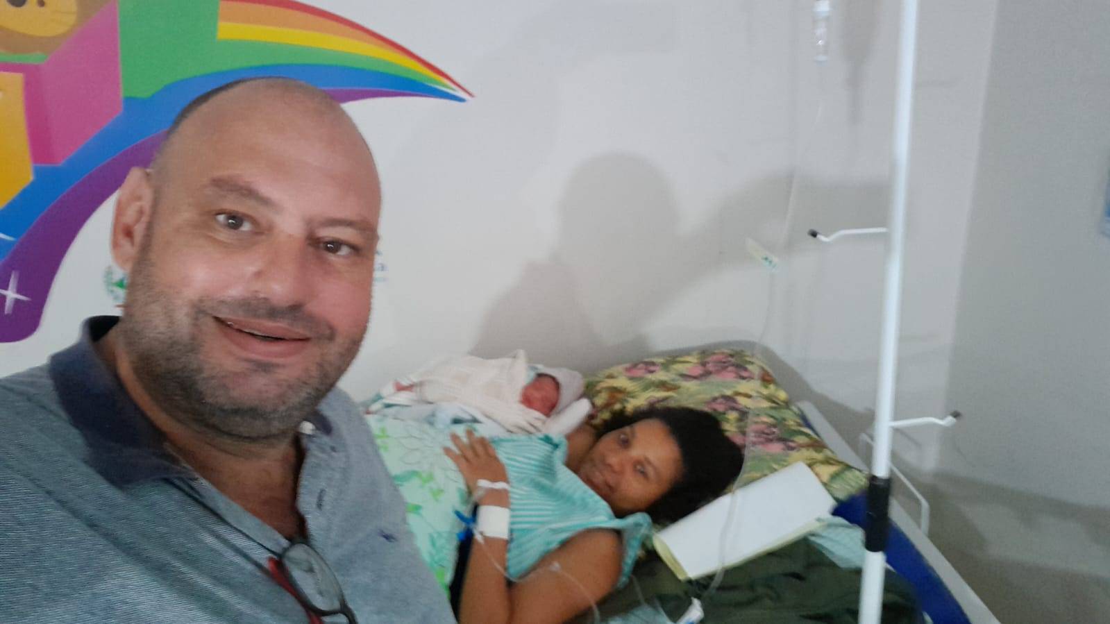 Morador de Colorado do Oeste traz esposa para dar à luz no Hospital Regional de Vilhena e faz agradecimentos