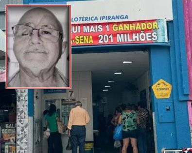 Idoso que ganhou prêmio de mais de R$ 200 milhões na Mega Sena em MT no mês passado morre quando fazia tratamento dentário