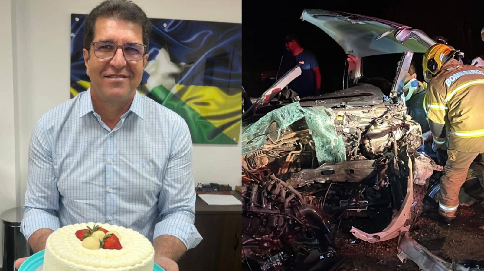 “Perdi um irmão”, lamenta deputado após ver a morte de seu assessor parlamentar que foi vereador em Colorado do Oeste