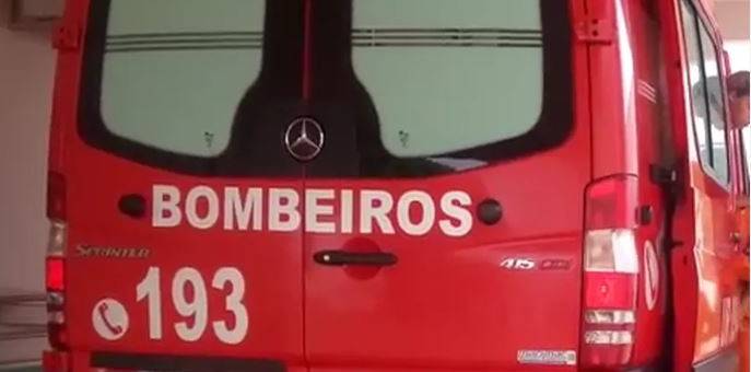 Aparentemente surtado, homem morre após cair de telhado, em Vilhena; Polícia Militar e Bombeiros foram mobilizados