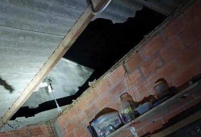 Homem invade casas e quebra telhado em Vilhena; um suspeito foi preso por invasão de domicílio e dano