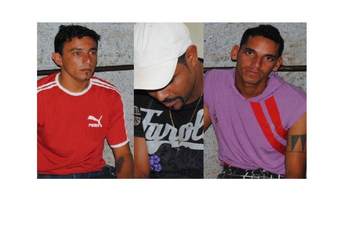 Polícia Militar prende três pessoas sob a acusação de comércio de entorpecente
