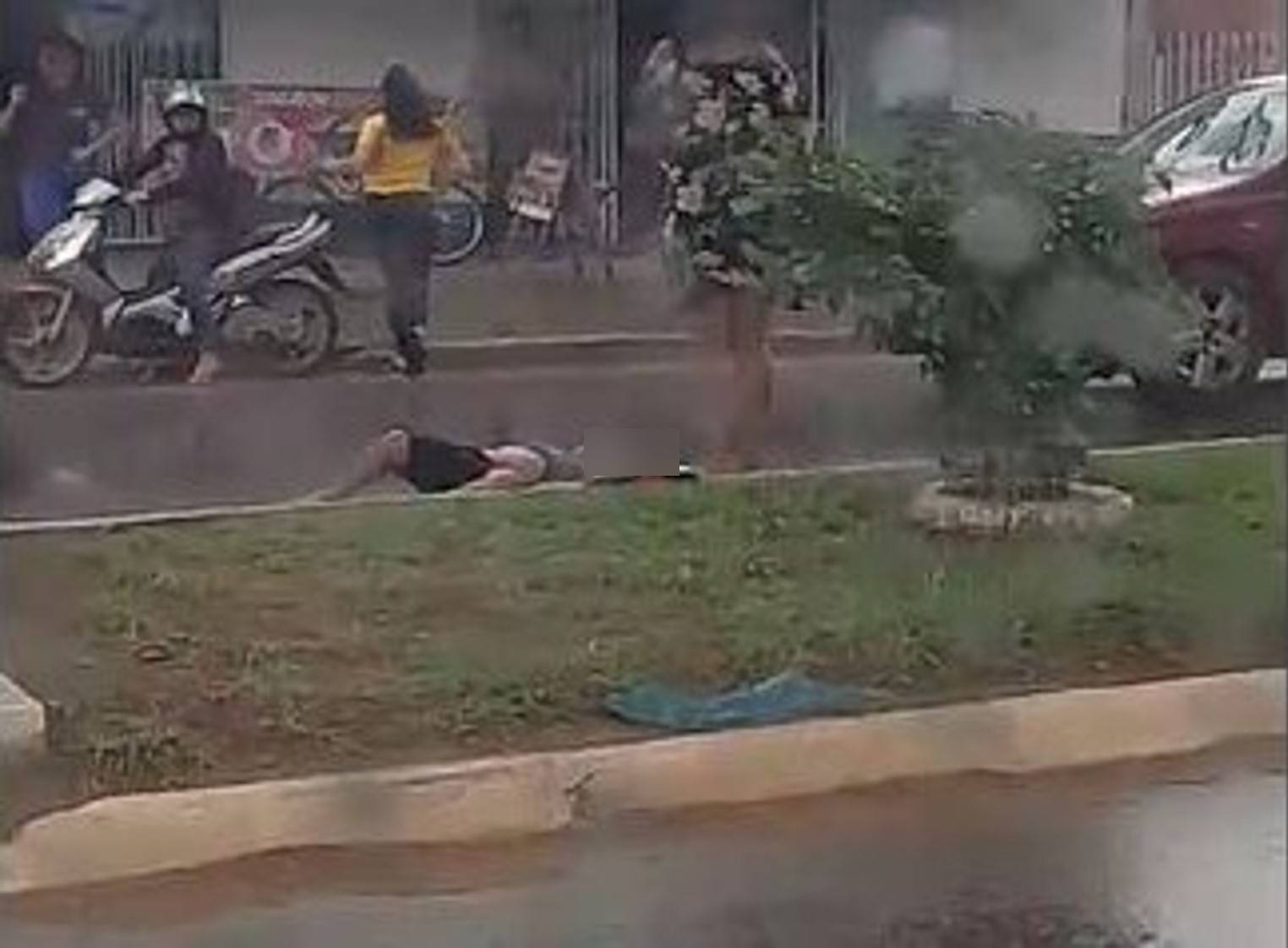 Garotinha atropelada em avenida movimentada de Vilhena é transferida para hospital de Cacoal