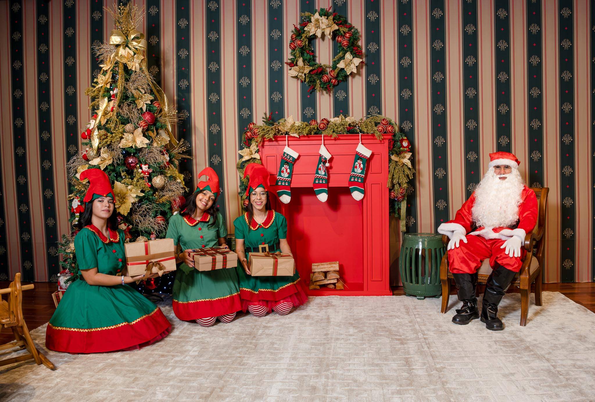 Casa do Papai Noel no CTC Sicoob Credisul encanta mais de 2,5 mil visitantes em Vilhena (RO)