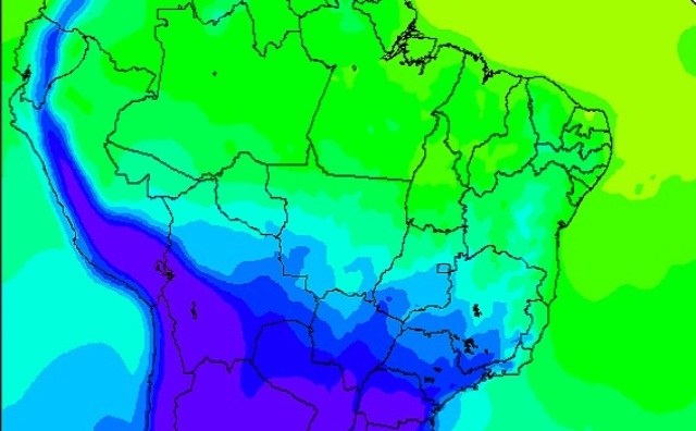 Vilhena pode registrar 10 graus na segunda; final de semana será gelado