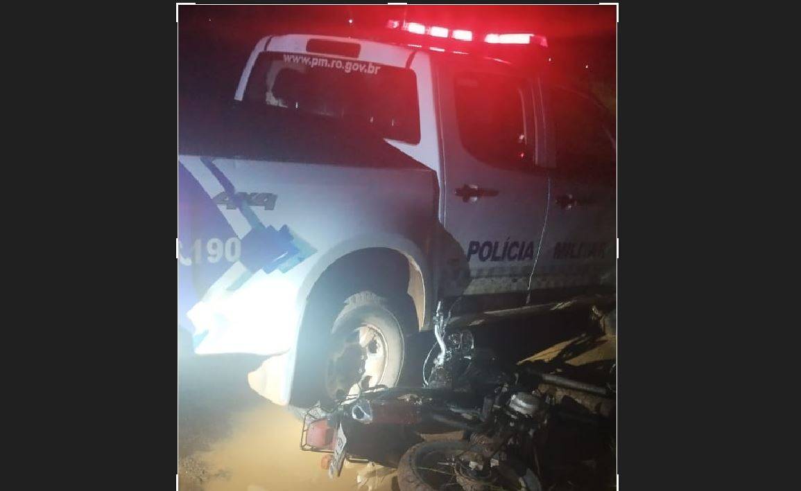 Usando motocicleta registrada em nome de morto, adolescente de 15 anos é apreendido após protagonizar fuga da polícia, em Vilhena