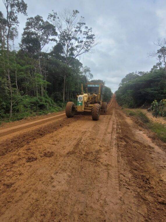 Governo de Rondônia acelera investimentos em infraestrutura no Cone Sul com a recuperação da Rodovia-443, em Vilhena