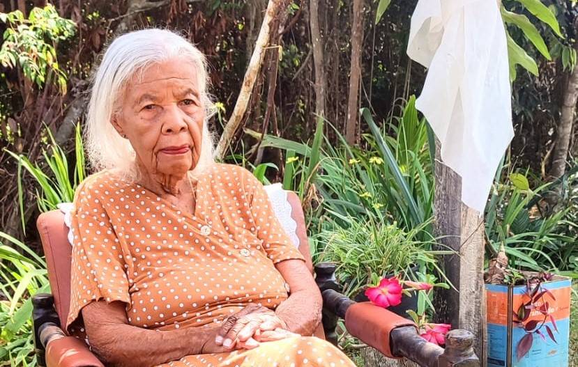 Lavadeira de roupas pioneira em Vilhena morre em casa, meses antes de completar um século de vida