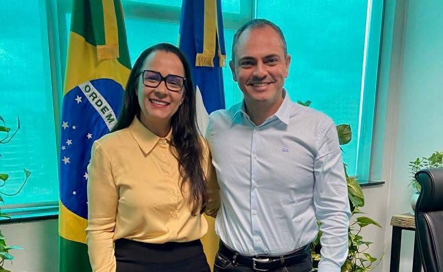 Deputada Rosangela Donadon e vice-governador Sérgio Gonçalves discutem projetos para o desenvolvimento do Cone Sul