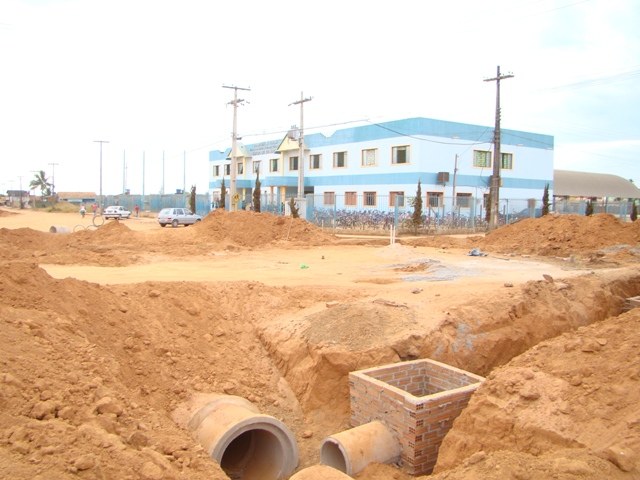 Maior pública obra de Vilhena sofre paralisação parcial e estimula especulações