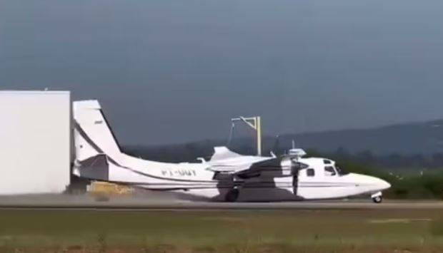 Avião de empresário que é dono de fazenda em Rondônia faz “pouso de barriga” em aeroporto no interior de São Paulo