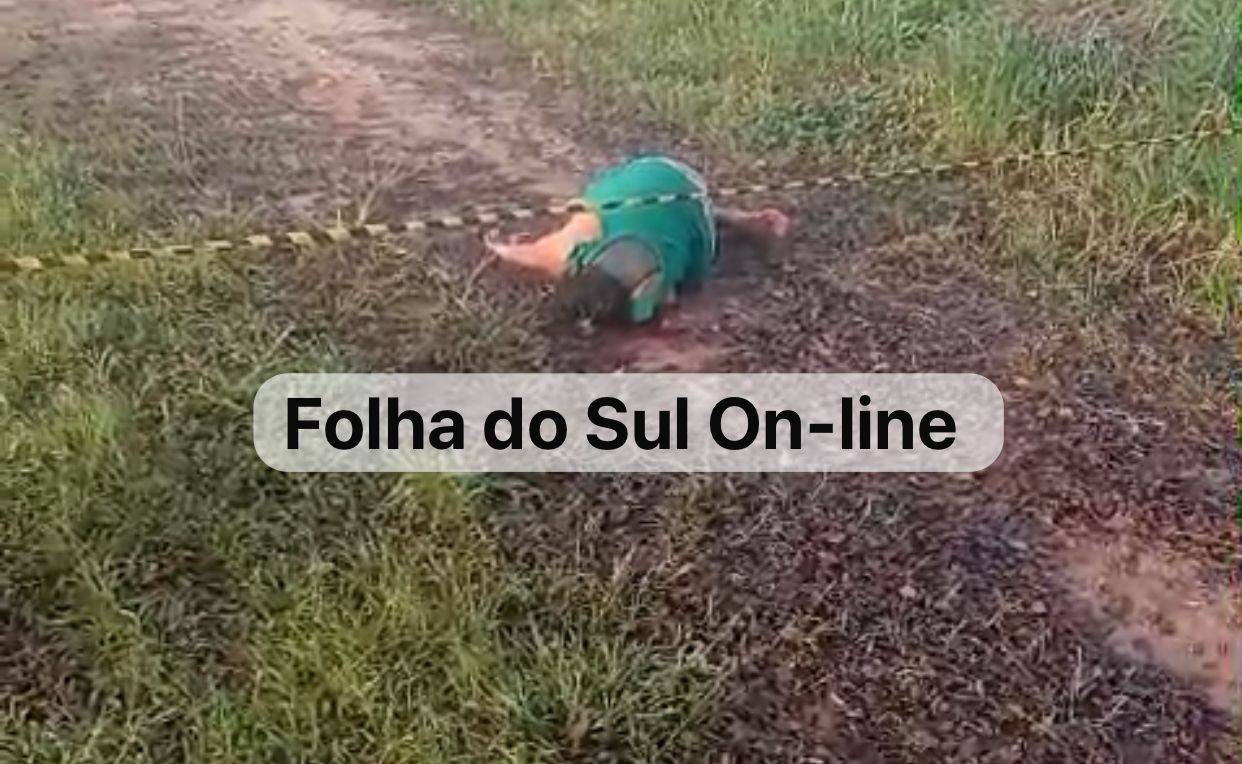 URGENTE: corpo feminino com perfuração de bala é encontrado jogado no meio da rua na cidade de Chupinguaia