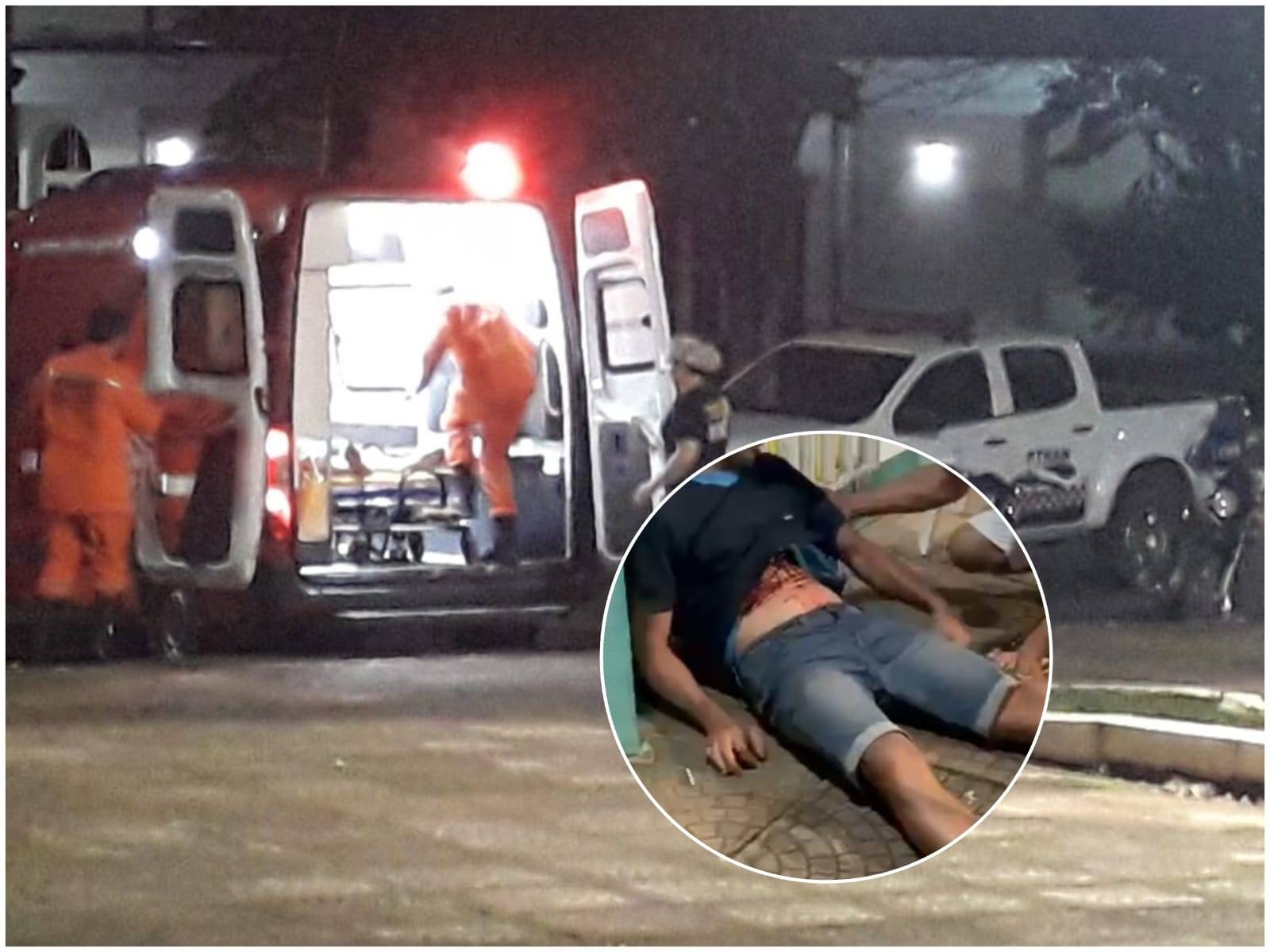Em dia com duas mortes violentas, Vilhena registra tentativa de homicídio a facadas no centro da cidade
